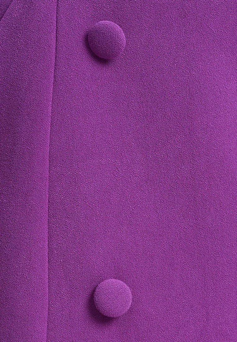 Tussah Brandi Mini- Jurk - Magenta 6 Tussah Brandi Mini- Jurk - Magenta - Afbeelding 6