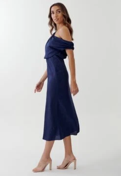 Tussah Phoenix- Jurk - Navy Jacquard -Tussah 03f10a32d76c4a7b9c0fb50e0598d256