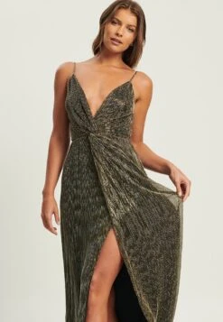 Tussah Kelly - Maxi-Jurk - Plisse Gold Metallic 10 Tussah Kelly - Maxi-Jurk - Plisse Gold Metallic -Tussah 0404f0bef82c4d28a86aac3a9554cd87