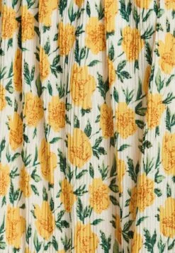 Tussah Artilia- Jurk - Plisse Floral Yellow -Tussah 051ee1351fed4475b8dabb0c48afd8c9