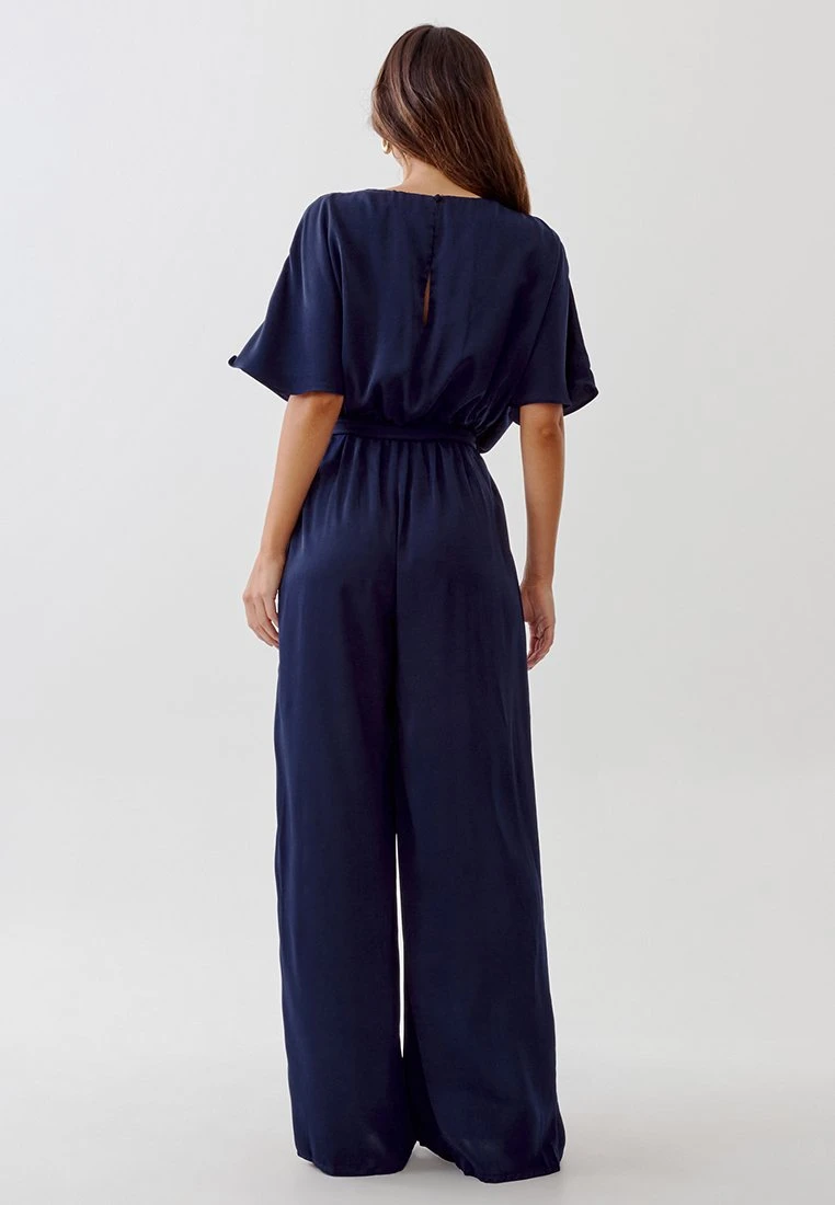 Tussah Seline - Jumpsuit - Navy Blue 3 Tussah Seline - Jumpsuit - Navy Blue - Afbeelding 3
