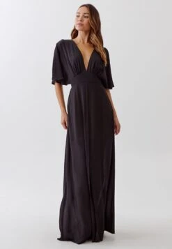 Tussah Claudia- Maxi-Jurk - Black