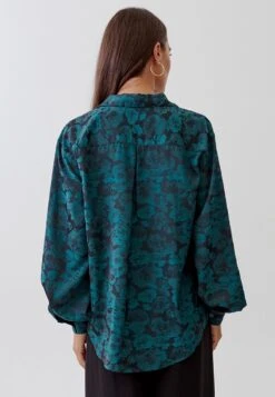 Tussah Selena- Overhemdblouse - Emerald Jacquard -Tussah 07d1fc98e1de42cf8f90245bbe88eb4a