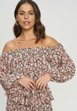 Tussah Lorelei Mini - Jurk - Black Roses Plisse 9 Tussah Lorelei Mini - Jurk - Black Roses Plisse -Tussah 0847b68df02d407fbb3efe063659633e