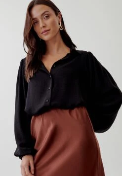 Tussah Nola - Overhemdblouse - Black 10 Tussah Nola - Overhemdblouse - Black -Tussah 0af4593284b74d848328b29e3151b2ef