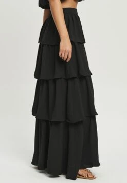 Tussah Milana - Maxirok - Black -Tussah 0e8e9807333f4d22b090e0d91b38aaf4