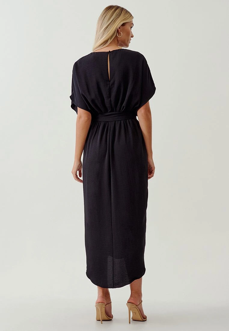 Tussah Elina Midi- Jurk - Black 3 Tussah Elina Midi- Jurk - Black - Afbeelding 3