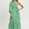 Tussah Joanna - Maxi-Jurk - Riley Floral Green