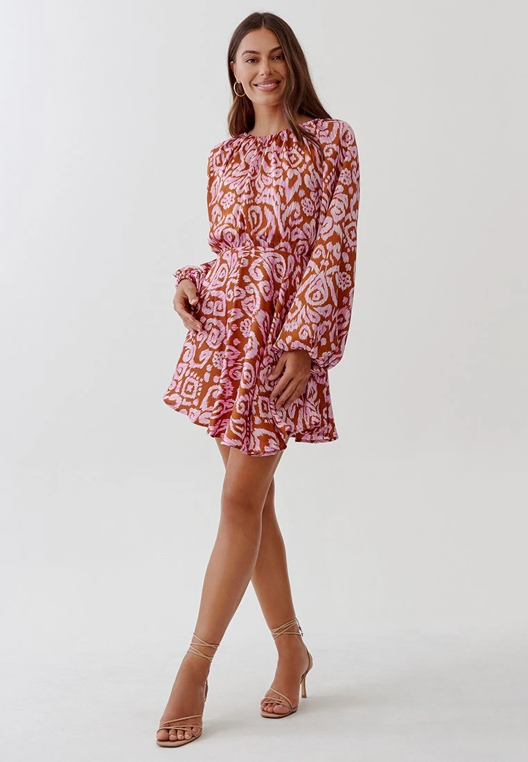 Tussah Imani Mini - Jurk - Abstract Blur 2 Tussah Imani Mini - Jurk - Abstract Blur - Afbeelding 2