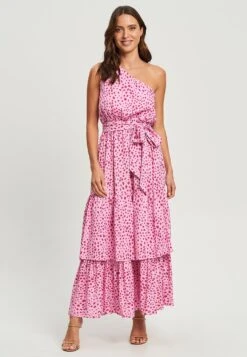 Tussah Elyssa- Maxi-Jurk - Tanzania SpotPale Pink