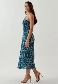 Tussah Jacqui - Jurk - Outline Floral Emerald -Tussah 1b0f616350bb49acb2fe34aab122a0ad