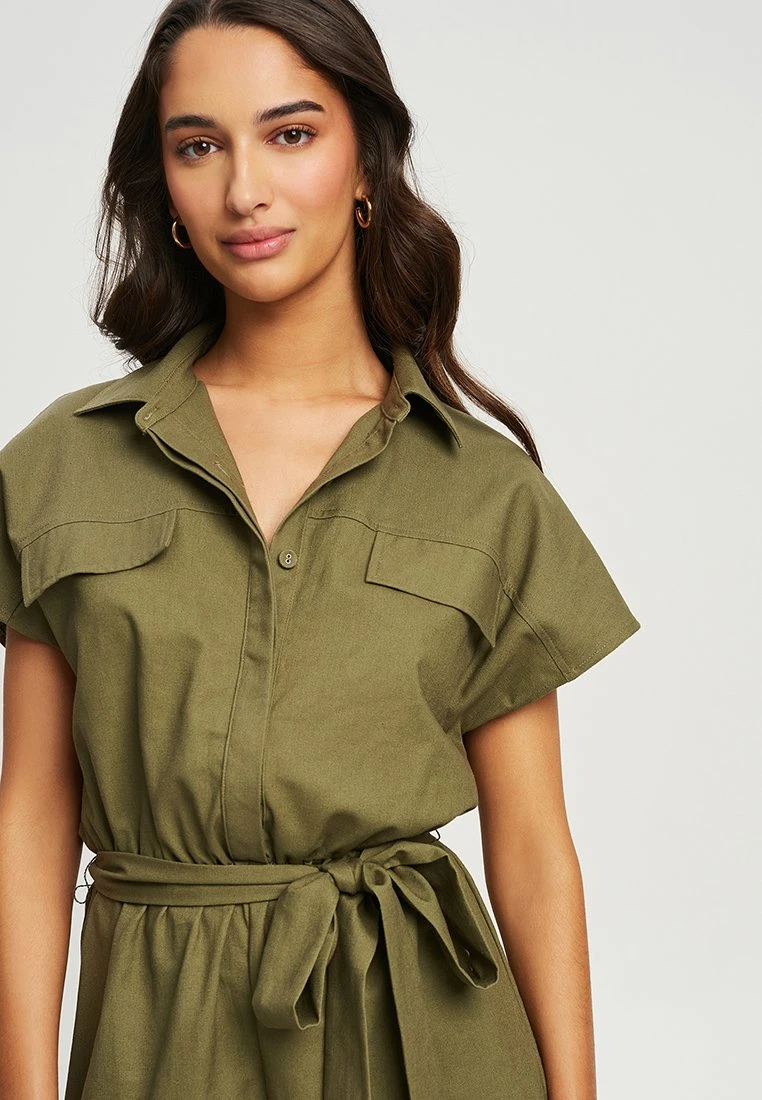 Tussah Lola Play - Jumpsuit - Khaki 5 Tussah Lola Play - Jumpsuit - Khaki - Afbeelding 5