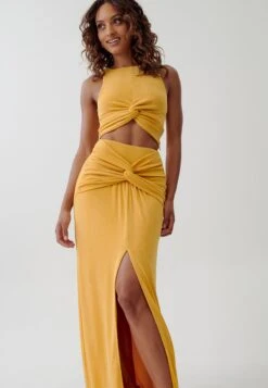 Tussah Kesha - Maxirok - Yellow -Tussah 1d1abeabbc0140f4a129f6458634ee04