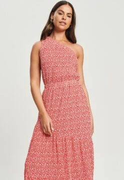 Tussah Indy - Maxi-Jurk - Plisse Floral Red 10 Tussah Indy - Maxi-Jurk - Plisse Floral Red -Tussah 1d2f18a35cbc4696a2d481afc1b47504