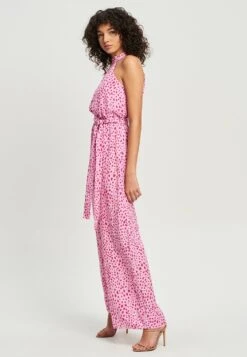 Tussah Sabrina- Jumpsuit - Tanzania Spot Pale Pink -Tussah 1fcc9fa362e2405fbf7f8ac9e4937a29