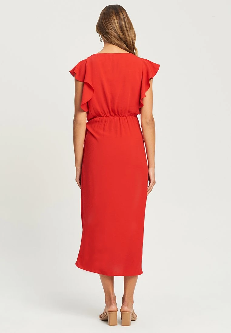 Tussah Scarlet - Jurk - Red 4 Tussah Scarlet - Jurk - Red - Afbeelding 4