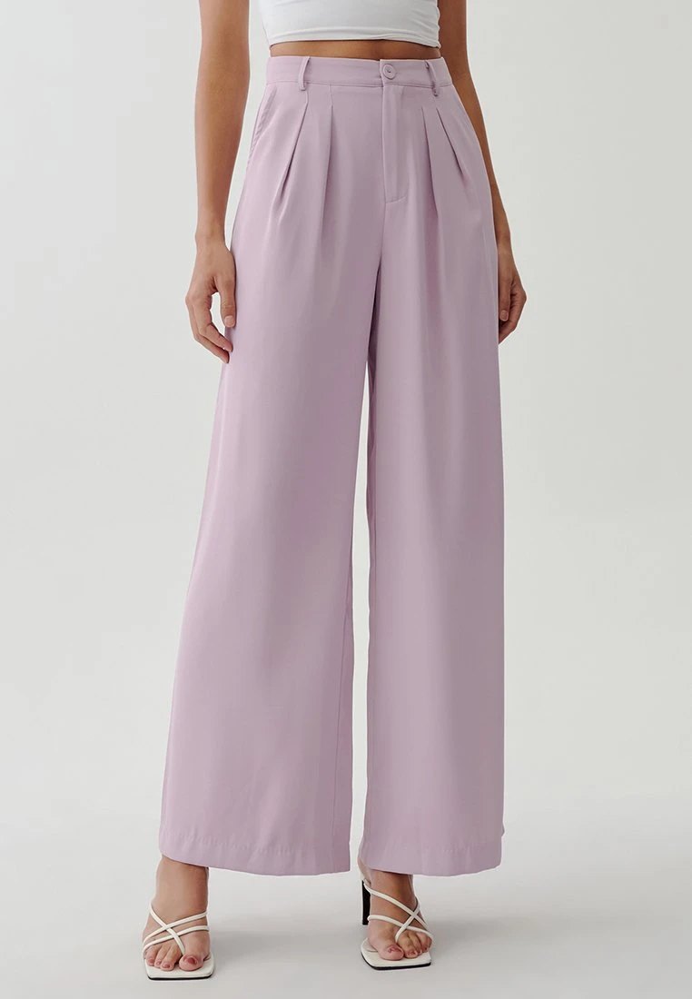 Tussah Bella - Broek - Lilac 1 Tussah Bella - Broek - Lilac