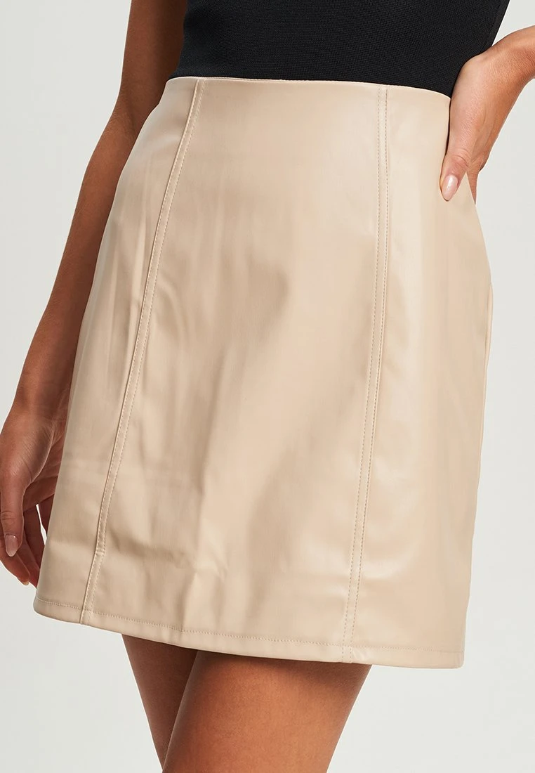 Tussah Lola - A-Lijn Rok - Sand 4 Tussah Lola - A-Lijn Rok - Sand - Afbeelding 4