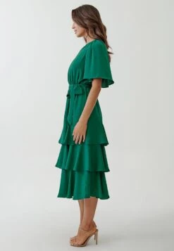 Tussah Quinn Midi - Jurk - Emerald -Tussah 217c820413c842ee9aa5f2c25ad2576d