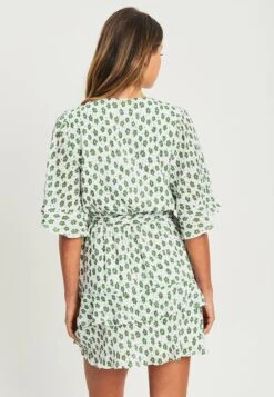 Tussah Moni - Jurk - Plisse Floral Sage -Tussah 23cc1d566e454236b061d4e8d7f7fe4e