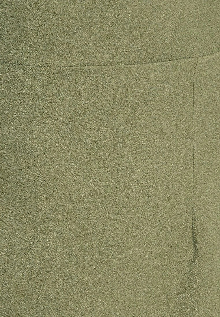 Tussah Zariah Midi- Jurk - Khaki 6 Tussah Zariah Midi- Jurk - Khaki - Afbeelding 6