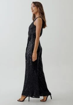 Tussah Amber- Jumpsuit - Black Sequin -Tussah 25faff2533494c37a511bc3ea0e4f0fe