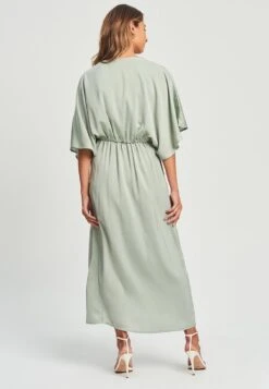 Tussah Octavia- Jurk - Sage Green -Tussah 26204cb6d02d44b89ac845a681c5346f