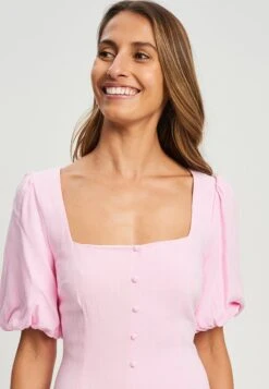 Tussah Rozalia- Jurk - Pale Pink -Tussah 26d6311950a643b98bb6022fb823d5fd