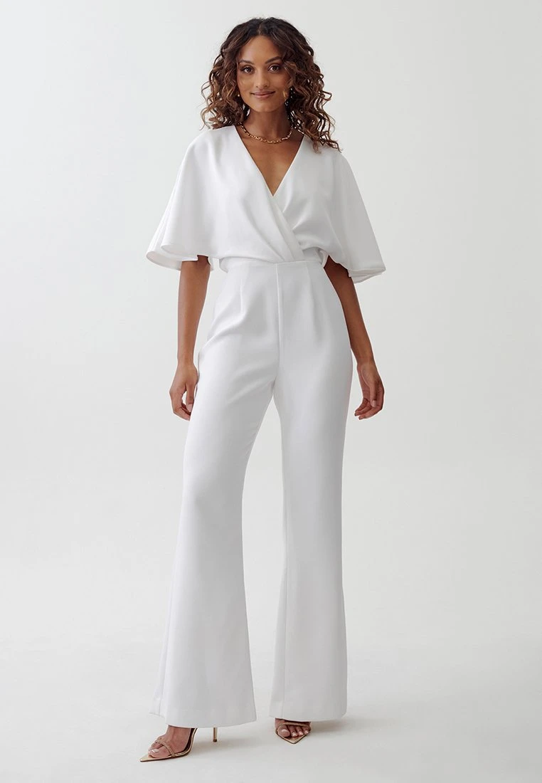 Tussah Elsa - Jumpsuit - White 1 Tussah Elsa - Jumpsuit - White