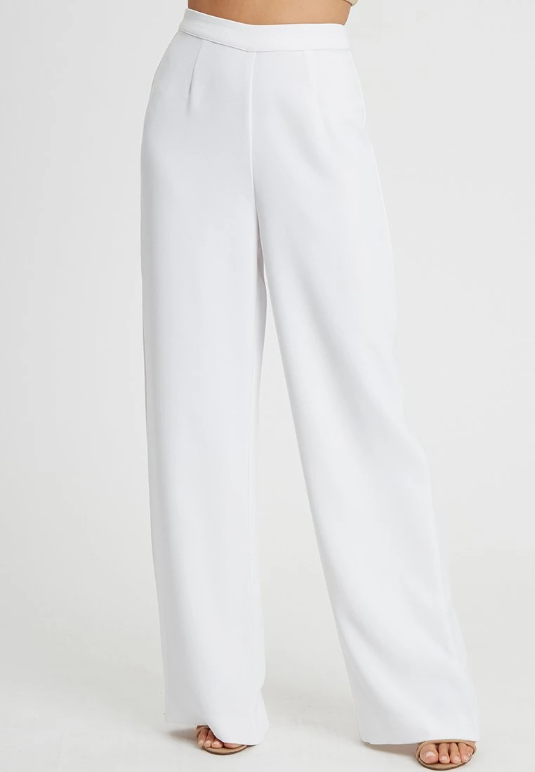 Tussah Milly - Broek - White 1 Tussah Milly - Broek - White