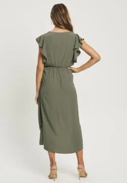 Tussah Scarlet - Jurk - Khaki -Tussah 2ac1fff66ca1411595500f816cd46b95