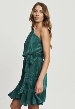 Tussah Soffy Mini - Cocktailjurk - Emerald Plisse -Tussah 2d6065bb916c4b869c6a7a973cedae73