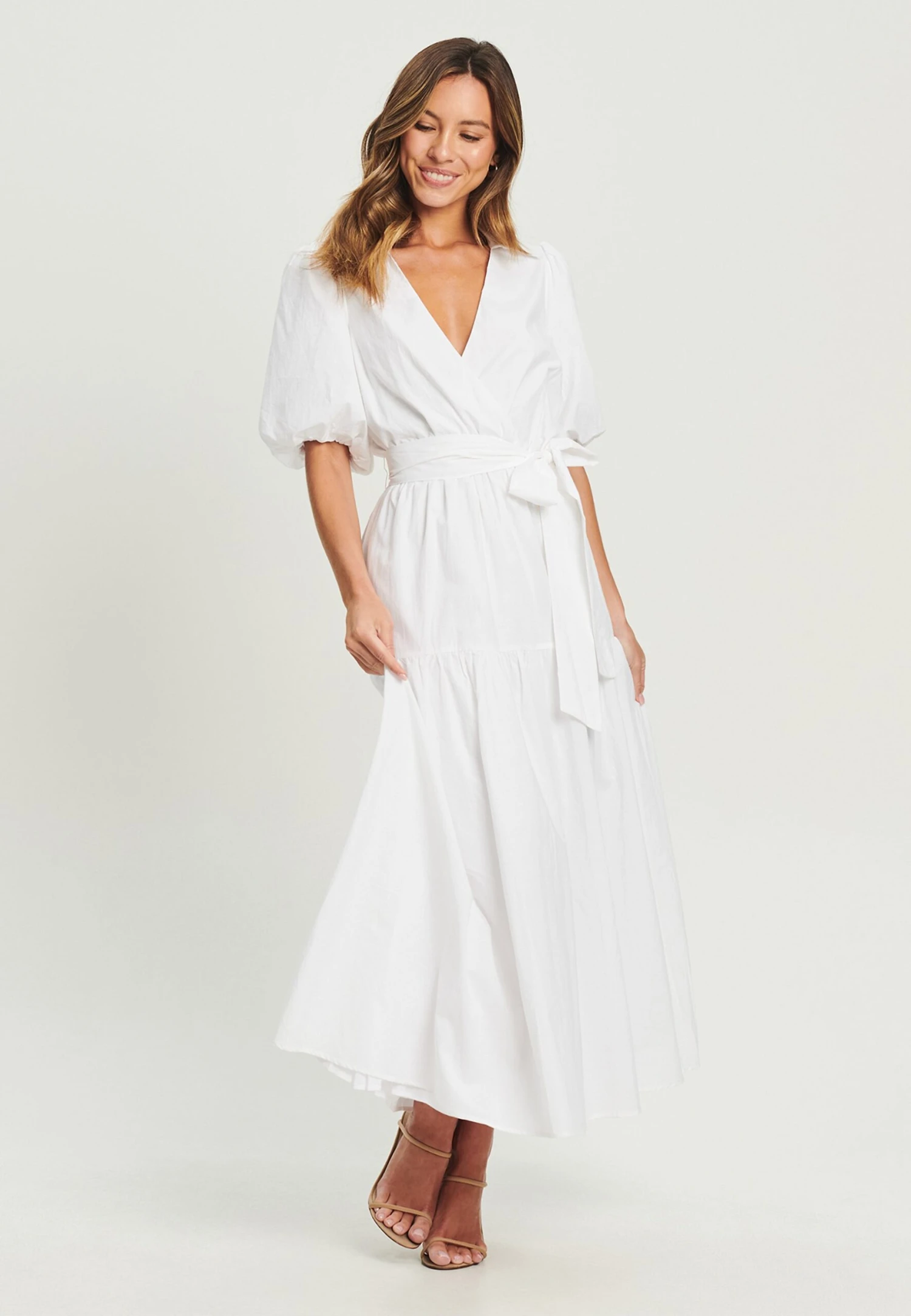 Tussah Wren - Maxi-Jurk - White 2 Tussah Wren - Maxi-Jurk - White - Afbeelding 2