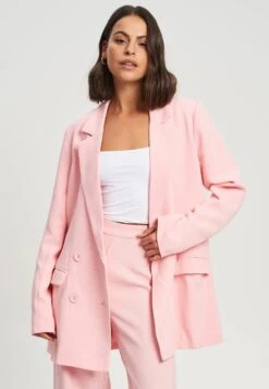 Tussah Gigi - Halflange Jas - Pale Pink -Tussah 2e9faafbc7cb422cb2a5c0355a828e66