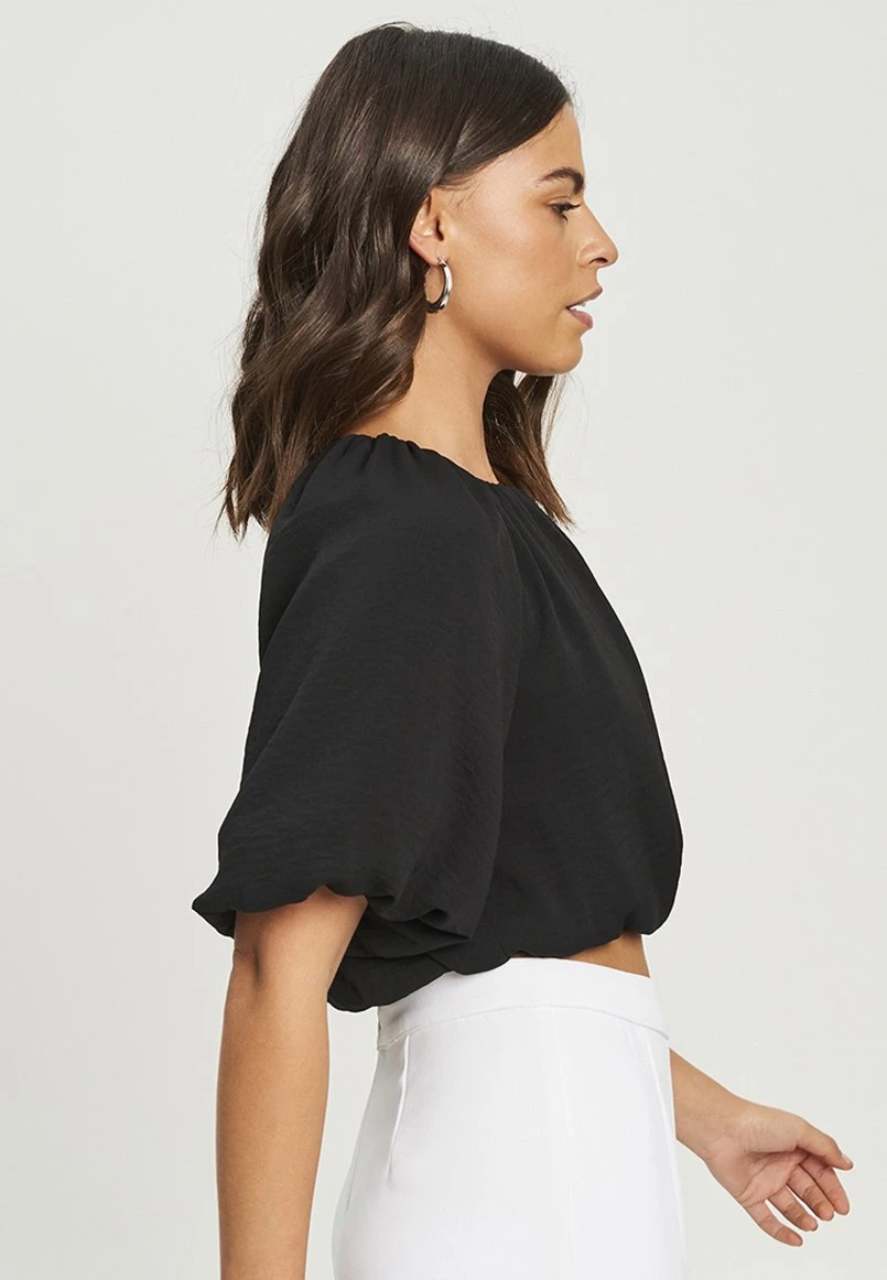 Tussah Matina - Blouse - Black 4 Tussah Matina - Blouse - Black - Afbeelding 4