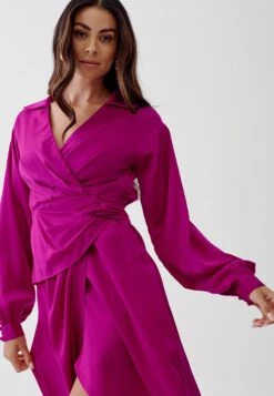 Tussah Love - Maxi-Jurk - Hot Pink -Tussah 2fb5f030ac084dc5bc592a74b40b4daa