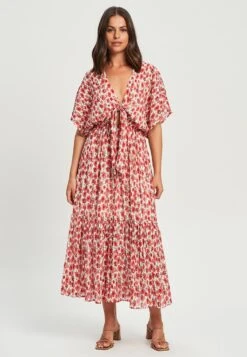 Tussah Levana - Jurk - Plisse Blooms