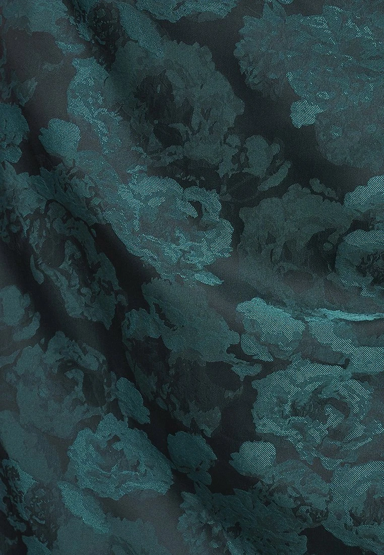 Tussah Nylah - Jurk - Emerald Jacquard 6 Tussah Nylah - Jurk - Emerald Jacquard - Afbeelding 6