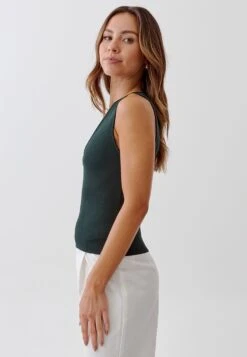 Tussah Tanya - Top - Emerald -Tussah 3490a1d13aea46f2a58c3c710f080d83