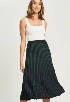 Tussah Arianne- A-Lijn Rok - Emerald -Tussah 35551562f7744de896de76eb6c1d7fe5