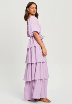 Tussah Milana - Maxi-Jurk - Lilac -Tussah 36372edb5d894f088c2561ba5669ce9c