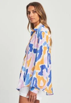 Tussah Selena - Overhemdblouse - Abstract Scandi Violet 8 Tussah Selena - Overhemdblouse - Abstract Scandi Violet -Tussah 375109b567ed40fe9b71af4315cdc0c6