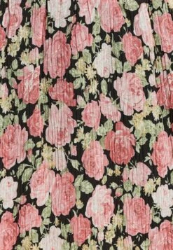 Tussah Minirok - Black Roses Plisse -Tussah 37717e5dbf6f475b829d284044fbd2bd