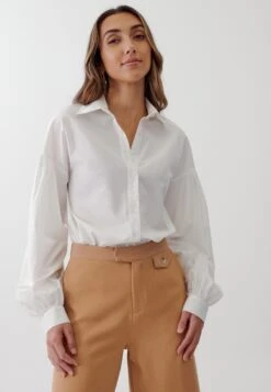 Tussah Yvette- Overhemdblouse - White