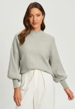 Tussah Zariah - Trui - Light Grey