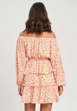 Tussah Lorelei Mini- Jurk - Aria FloralOrange And Pink 9 Tussah Lorelei Mini- Jurk - Aria FloralOrange And Pink -Tussah 3a62915d95ad4ac19d68f99c019488d3
