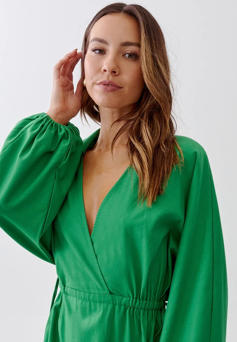 Tussah Ninah - Maxi-Jurk - Green 5 Tussah Ninah - Maxi-Jurk - Green - Afbeelding 5