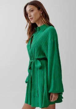 Tussah Tana Mini - Blousejurk - Green -Tussah 424b0bc72b6c4ee995117eab6ea6719f