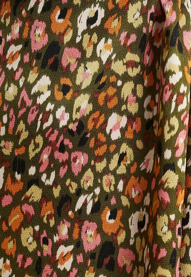 Tussah Elli Mini - Jurk - Khaki Abs Animal 6 Tussah Elli Mini - Jurk - Khaki Abs Animal - Afbeelding 6