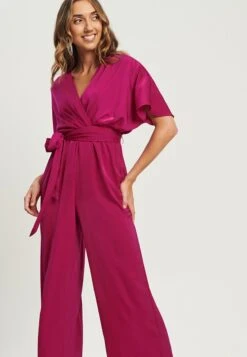 Tussah Seline - Jumpsuit - Hot Pink -Tussah 44827cfaf15c4adeb36bc1293b96893f